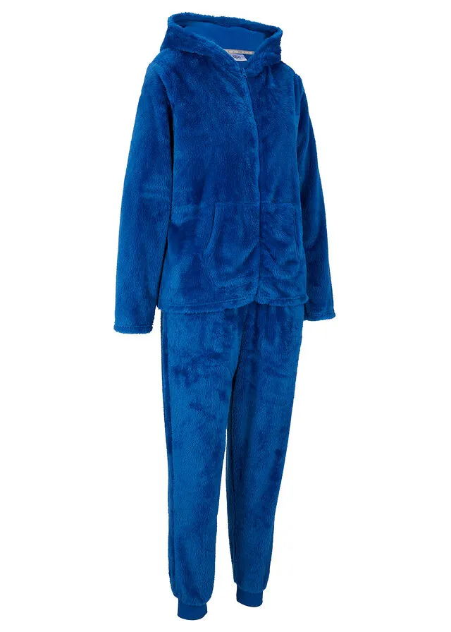 Chaqueta polar y pantalón (2 piezas) Azul polar